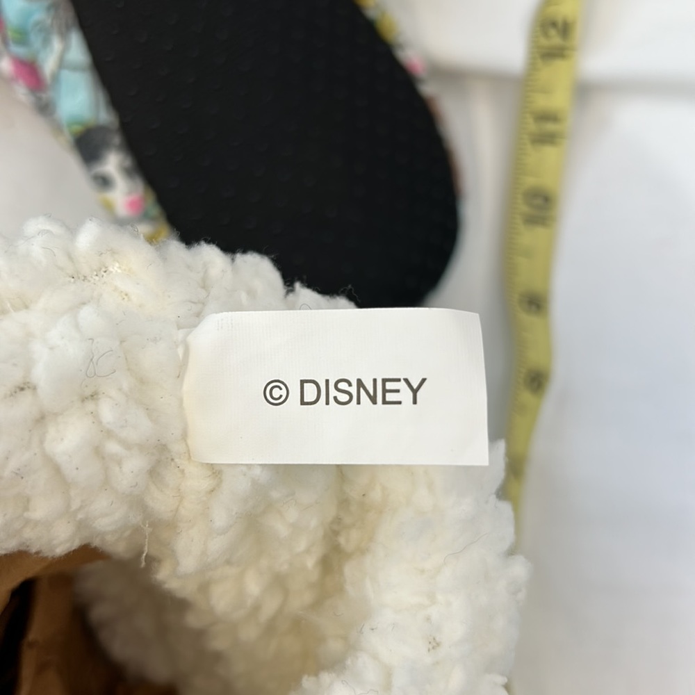 Disney Princess Soft Sherpa Lined Bootie Slipper by Fuzzy Babba Size Women’s S/M - Picture 10 of 12